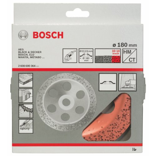 Bosch Hartmetalltopfscheibe 180×22.23mm grob, 1 Stk. - 2
