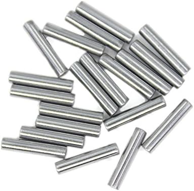 20pcs/Pack Steel 2x10mm Hex Wheel Hub Nut Pins RC Car Hardware Replacement 08027