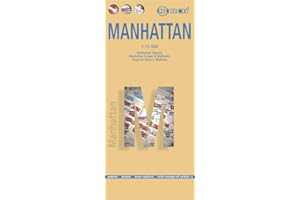 Manhattan. Map 1:15 000: Manhattan (Upper), Manhattan (Lower & Midtown), Financial