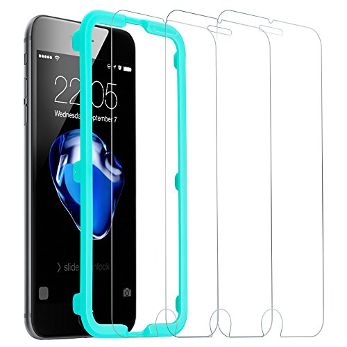 **3 Pack** Protection écran iPhone 6 / 7 [Outil d'installation Gratuit], ESR Film Protection en Verre Trempé écran 0.33mm Ultra Résistant [3D Touch Compatible] [Garantie à vie] pour Apple iPhone 7 / 6 / 6s