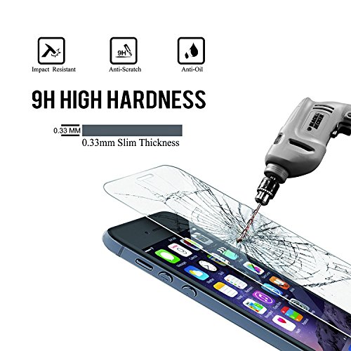[3-Pack] iPhone 5 5S 5C SE Screen Protector Glass [Lifetime Warranty], RKINC iPhone 5 5S SE 5C Tempered Glass Screen Protector For Apple iPhone 5 5S SE 5C [3D Touch Compatible] , iPhone 5S, iPhone 5, iPhone 5C iPhone SE