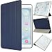 Produktbild iHarbort® Apple iPad Air Hülle - Prime Ultra Slim PU Leder Tasche Case Etui Sleeve Smart Cover Schutzhülle Hülle für Apple iPad Air (iPad 5 Generation), Mit Sleep / Wake-Up-Funktion, dunkelblau