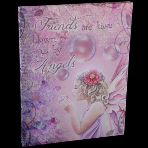 Friends Canvas Plaque By Jessica Galbreth