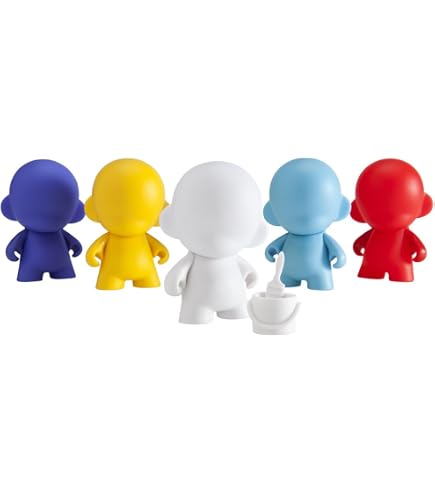 Kidrobot Munny World: Figura Trikky 16,5 Cm In Vinile Fai-da-te Da Personalizzare