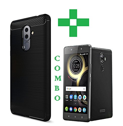 Lenovo K8 Plus, Tempered Glass + Soft Back Cover, (COMBO OFFER BLACK SILICONE) Premium Real 2.5D Pro 9H Anti-Fingerprints & Oil Stains Coating Hardness Screen Protector Guard For Lenovo K8 Plus - Amazon