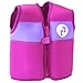 Baby Kids Float Vest Swimming Jacket by Two Bare Feet (Large (6 - 7 Years), Raspberry/Lilac)