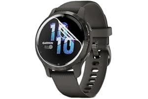 RENWOX 5pcs Hydrogelfolie Displayschutz für Garmin Venu 3 1.3" Smartwatch Flexibel HD Clear Bildschirmschutz TPU [Berührungsempfindlich] [Blasenfrei] Einfache Installation Kit