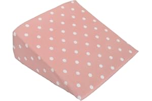 Cuddles Collection Dotty Wedge Pillow (Pink)