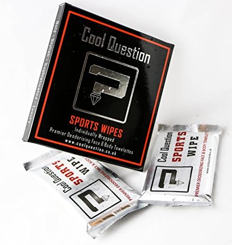 Individually Wrapped Adult Sports Towellete โ Luxury Refreshing Large Heavy Duty Face & Body Wet Wipes - Made From 100% Natural Cotton - for All Sports, Gym, Outdoors, Festivals, Camping, Hiking, Cycling, Commuting, Holiday & Travelling Essentials (Pack of 4)