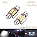 Produktbild CICMOD 2x 800 Lumen CANBUS fehlerlose 12*4014 SMD LED Innenraumbeleuchtung Innenbeleuchtung Kennzeichenbeleuchtung Soffitte Lampe Licht 31mm Xenon-Weiß 6000K