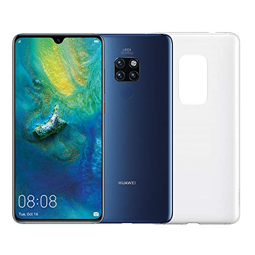 Huawei Mate 20 (Blu) più Cover Originale, Telefono con 128 GB, Display 6.53