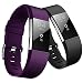 Produktbild Yometome Fitbit Charge 2 Armband Original, Weiche TPE Uhrenarmband für Sport und Ersatz Klassisch Armband für Fitbit Charge2