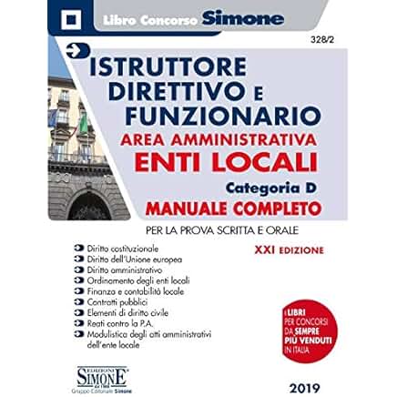 Amazon.it: CONCORSO ISTRUTTORE AMMINISTRATIVO: Libri