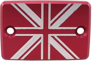 2BIRD Tappo Del Liquido Del Freno Anteriore Del Motociclo, Coperchio Del Serbatoio Dell'olio In Alluminio CNC Per Moto Triumph Trident 660 Tiger 800/900/1200 (Color : Red)