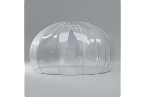 astreea Igloo Model XL with PVC Cover, Transparent, Highly Durable, Ideal for Patio, Garden, Home, Restaurant, Hotel, Camping