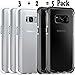 Produktbild Samusng Galaxy S8 Fall, ibarbe Perfekt Passt Samsung Galaxy S8 Anti-Rutsch TPU Slim Schutz Premium Klarheit Dünne Hartschale Schutzhülle Cover für Galaxy S8 2017