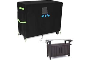 SCHLEUDER Cover per Barbecue, Copertura Barbecue, Tessuto Oxford 420D Oxford Copri Barbecue, Fodera Impermeabile, Resistente All'inverno, Resistente ai Raggi UV, Copertura Barbecue Rettangolare