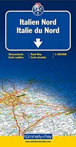 Download Carte routière et touristique : Italie du Nord