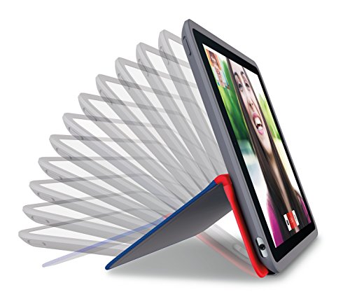 Logitech AnyAngle Schutzhülle mit frei verstellbarer Halterung für Apple iPad Air 2 rot/blau - 4
