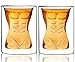 Produktbild Touch Life Paar Tassen Naked Muscle Man Wein-Glas/Drink Cup/Cocktail Glas/Whisky Glas, 300 ml/je, 5.2oz/Jede, Set von 2