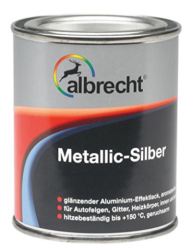 Albrecht Metallic 150 Grad Celcius 125 ml, silber, 3400606745000000125