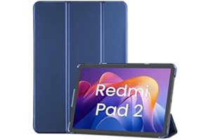 ProCase Funda Compatible con Xiaomi Redmi Pad 2 11" 2025, Smart Cover Carcasa Delgada para Redmi Pad 2 11" 2025 -Marino