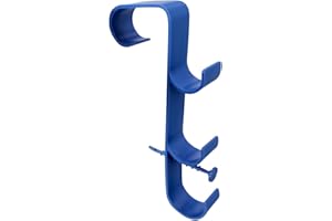 Pack of 2 Pool Pole Hangers, ABS Holder, Pool Pole Hanger, Adjustable Pool Fence Hooks, Pool Pole Hooks, Hook Holder for Swimming Pool, Telescopic Poles, Skimmer, Nets, Brushes, Vacuum Hose