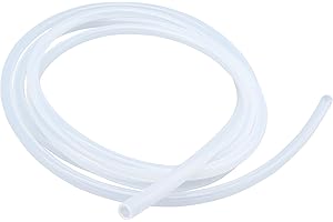 LAVMHAB Silicone Tube Food Grade Hoses 8mm ID x 12mm OD 3m (9.8ft), Flexible Silicone Rubber Tubing Water Air Pipes