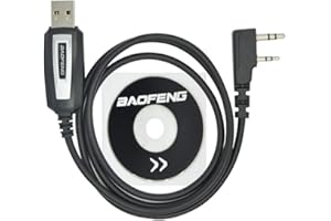 traline USB Programming Cable Replacement for Baofeng UV-5R Driver CD Software UV-82 BF-888S Accessories