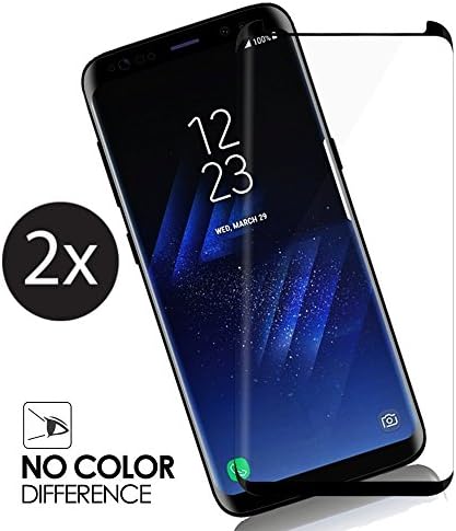 TopgadgetsUK {2Pack} Samsung Galaxy S8 Tempered Glass Screen Protector, Premium Ultra Thin Lightweight Premium Quality Explosion-proof Hardness Tempered Glass for Samsung Galaxy S8