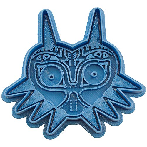 Cuticuter Majoras Mask The Legend Of Zelda Cortador De Galletas Azul 8x7x15 Cm - 