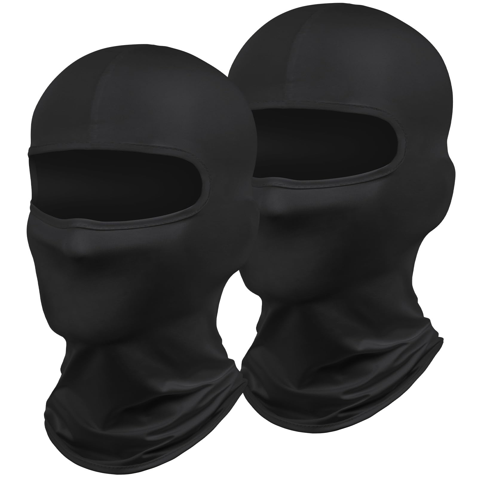 DiULi Máscara de Pasamontañas, Balaclava Hombre, Transpirable, Bufanda para Motocicleta, Bufanda de Verano para el Cuello, Protector UV, Máscara de Esquí Multifuncional, Anti Viento - 1