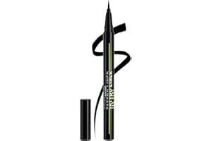 Maybelline New York - Eyeliner Feutre Waterproof Ultra-Pigmenté - Pointe Précision - Tenue 24H - Tattoo Liner Ink Pen - 880 Jet Black (Noir)