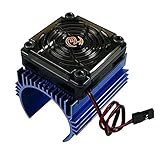 ★[ Qualitätsmaterial] :Dieser Motorkühlkörper mit zwei Kühlgebläsen besteht aus hochwertigem Aluminium und Kunststoff, das für 44 mm Durchmesser konzipiert ist.100% wasserdicht. Es ist praktisch und dauerhaft, um den Motor vor Überhitzung zu schützen.
