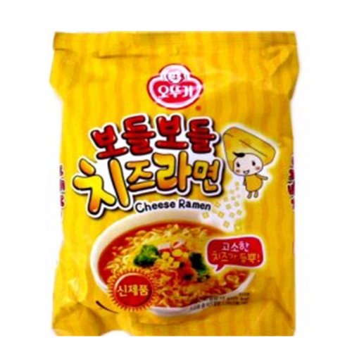 Preisvergleich Produktbild Ottogi Cheese Ramen (bodul Bodul Ramyun) 111g X 4
