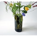Blumenvase aus upgecycelter Wein Blumenvase aus upgecycelter Wein
