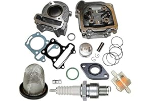 UNTIMERO 80ccm Racing Zylinder KIT Kopf für REX RS 450 50 4T AC bis2017 Zylinderkit Zylinderkit