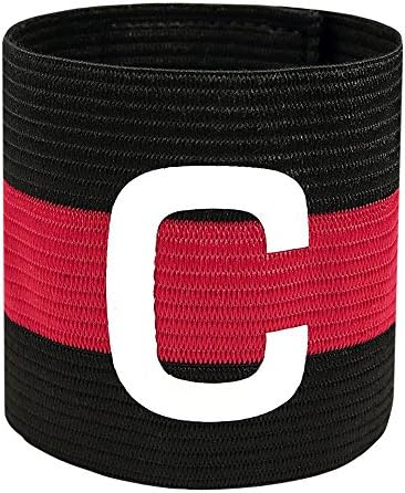 Soccer Captain Armband Football Game Band Captain Armband Black