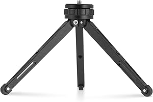 Sequpr Mini Trépied pour Appareil Photo, Trépied de Table, Petit Trépied de Bureau, Trépied Portable pour Appareil Photo Téléphone Vidéo