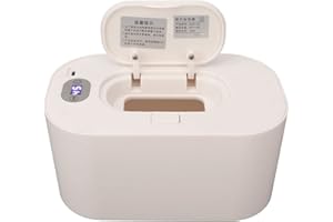 Ejoyous Wipe Warmer for Babies, Heated Wipes Dispenser, Keep Wipes Fresh for Travel Home Office Car, Polypropylene (PP), 80 Sheets Capacity