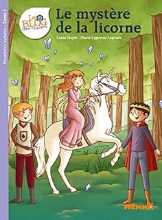 jaquette livre Le Blog des rosiers, T3 : Le Mystère de la Licorne (3)