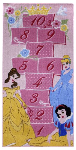 Associated Weavers P30 Disney Princesses Royal Hopscotch Playmat 80x160