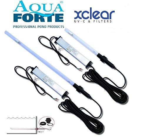 Xclear kwartsglas + Lamp 40 Watt amalgaam