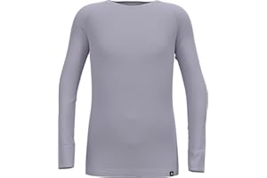 Odlo Unisex Kinder Odlo Thermounterwäsche Kinder Active Warm I Sportunterwäsche Mädchen Jungen I Langarm Thermoshirt Shirt (1er Pack)