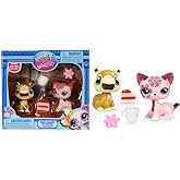 Littlest Pet Shop Holiday Pet Pairs 2'li Fig&uuml;r Seti | 3 Aksesuar Dahil, Sallanan Kafalar, 4+ Yaş, Koleksiyoncu Kartı, 269 ve 