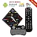 Produktbild [ 2018 Android 7.1 4G/32G] Linstar corlorful Android 4K TV BOX+Backlight Keyboard 4GB Ram 32GB Rom H96 Max 64 Bit 2.4G/5G Dual-Band Wifi 1000M LAN 1080P H.265 Smart Full HD Set Top TV BOX (H96 Max +H9 Keyboard)