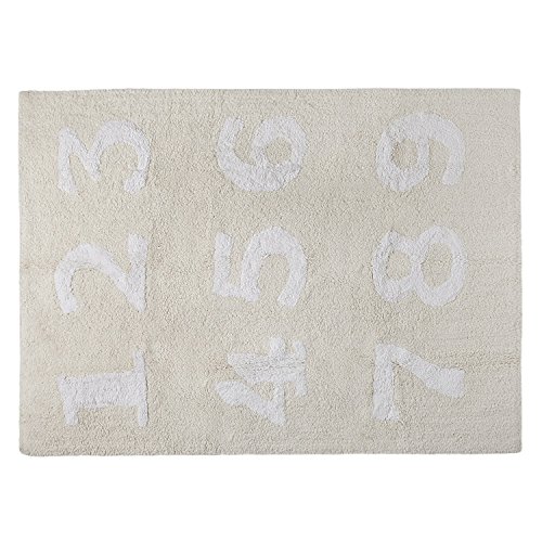 Lorena Canals Números Washable Rug (Beige)