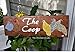 Produktbild Beyyins The Roost Chicken Coop Schild Huhn Art Chicken Decor Original Gemälde Hühner bunt Hühner Stall Dekor