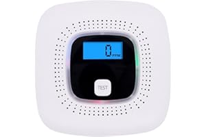 La Batterie du détecteur de monoxyde de Carbone gikaida est actionnée par en50291 et Le détecteur d'alarme de Cobalt est équipé d'un écran LCD, JKD-C618