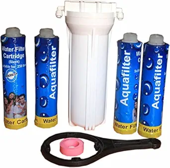 RRPURE Pre Filter Housing Bowl Kit With 4 Pcs. of 9